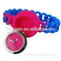 Hot selling New Hemp Flowers Silicone Watch, Pantone Colors Available, 1 and 3ATM Water-resistant
